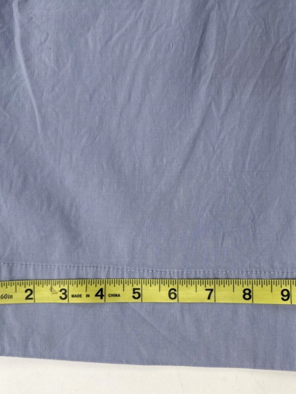 Anthropologie Pants Womens 30x26 Blue High Waist Wide Leg Flare Linen Stretch - Picture 12 of 15